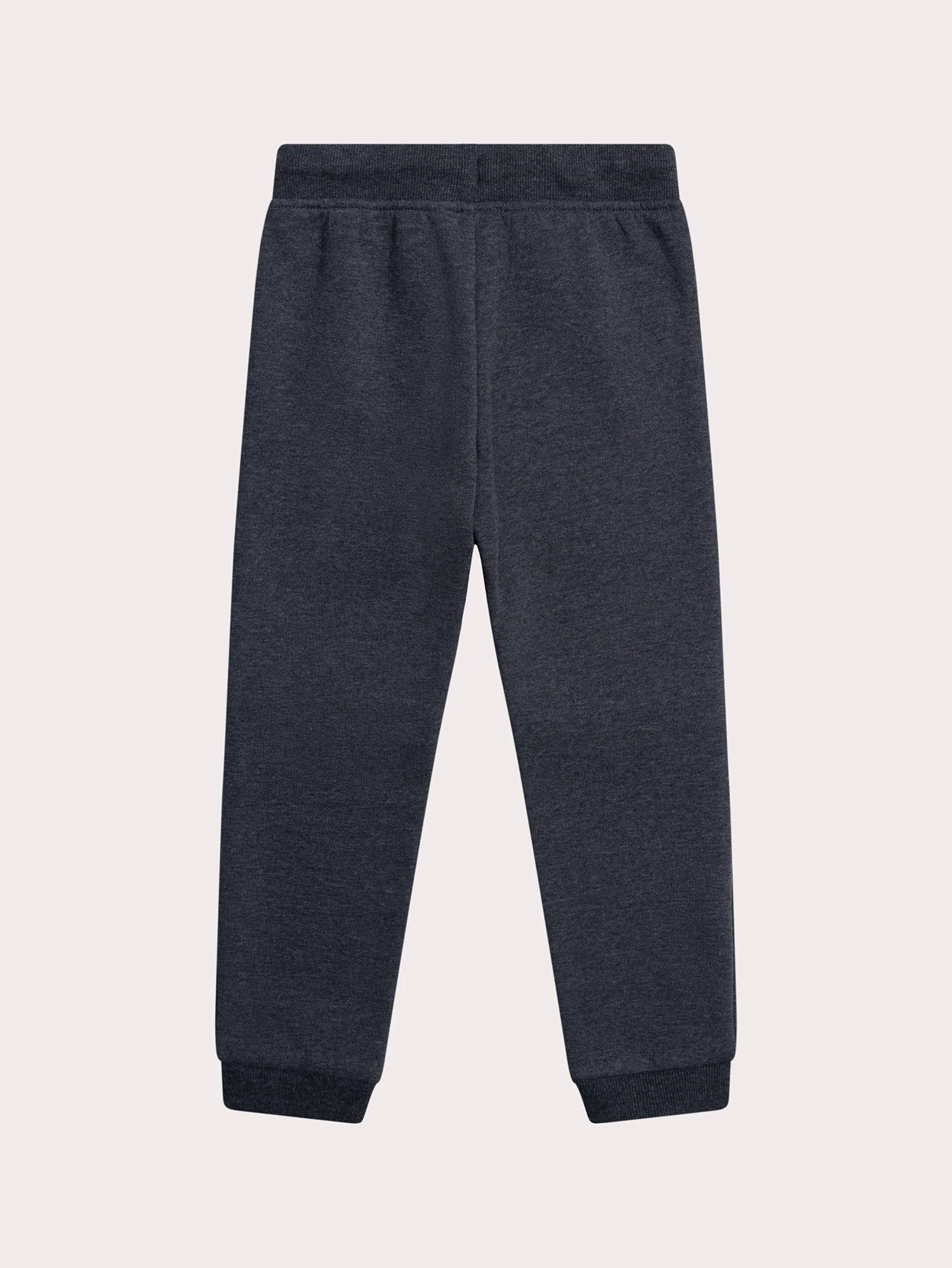 Bas de jogging gris anthracite animation aux genoux - Image 4