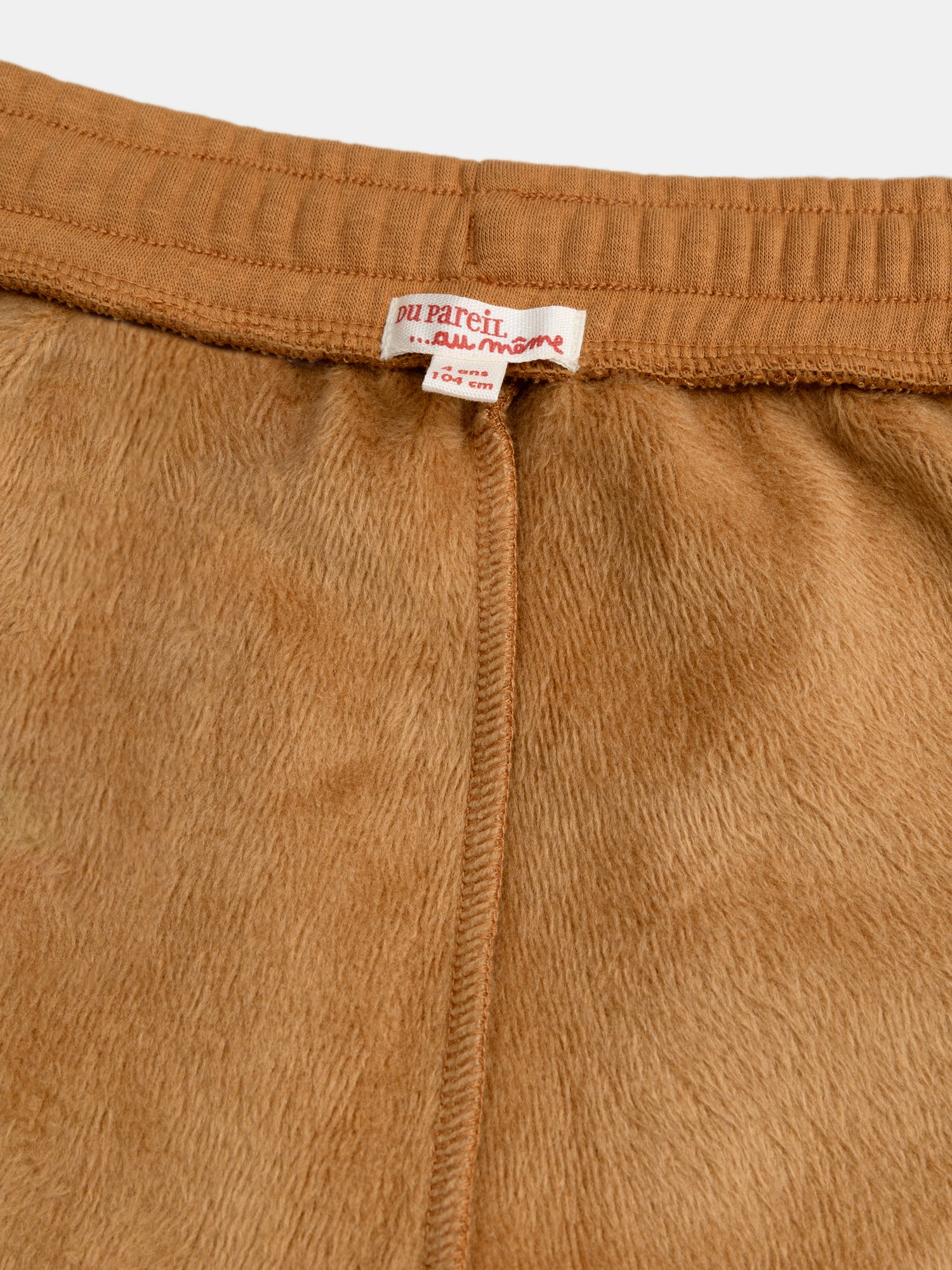 Pantalon en molleton marron doublé chaud pour garçon - Image 6